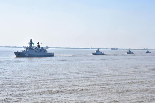 緬甸海上閱兵亮相新型國產戰艦，外形設計酷似中國054A